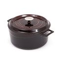LAVA Round Cast Iron Dutch Oven 28 cm cast iron cookware by Patriot Tactical, homestead American heritage design – main image