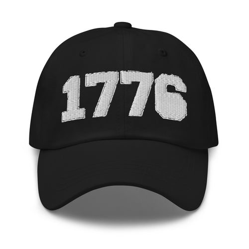 1776 Embroidered Hat embroidered hat by Patriot Tactical, homestead American heritage design – main image