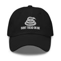 Don't Tread On Me Embroidered Hat embroidered hat by Patriot Tactical, homestead American heritage design – main image
