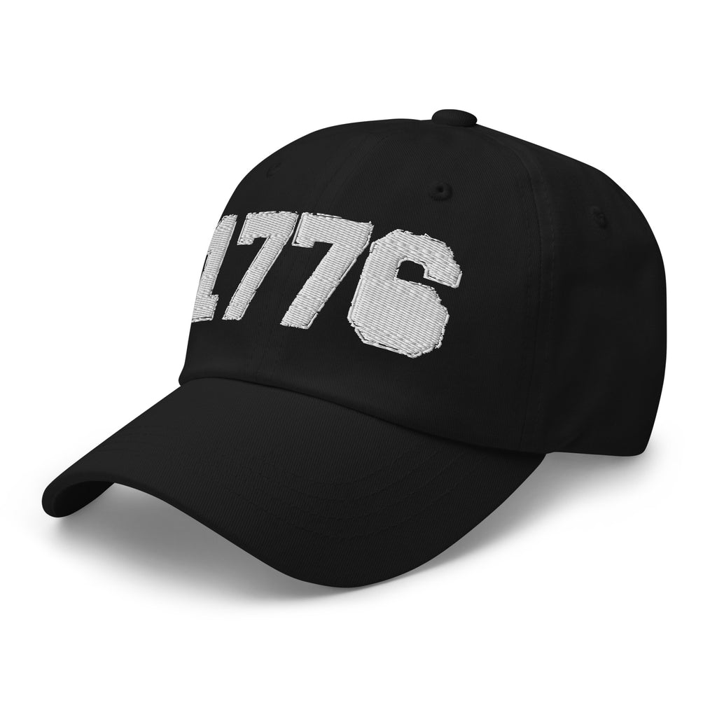 1776 Embroidered Hat embroidered hat by Patriot Tactical, homestead American heritage design – back view