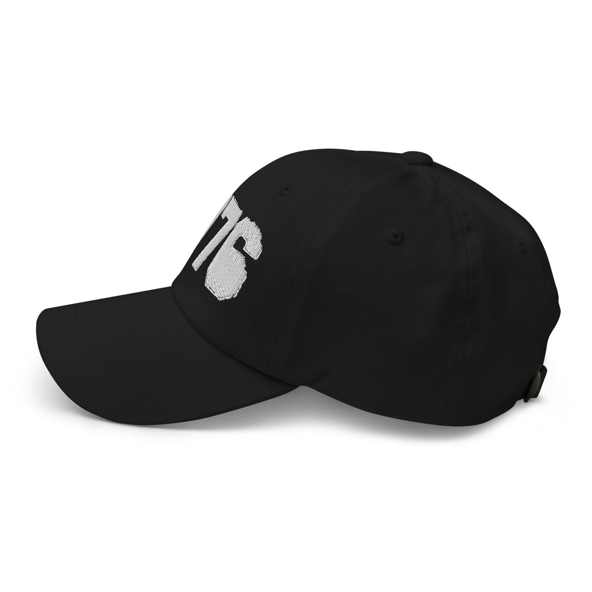 1776 Embroidered Hat embroidered hat by Patriot Tactical, homestead American heritage design – detail view