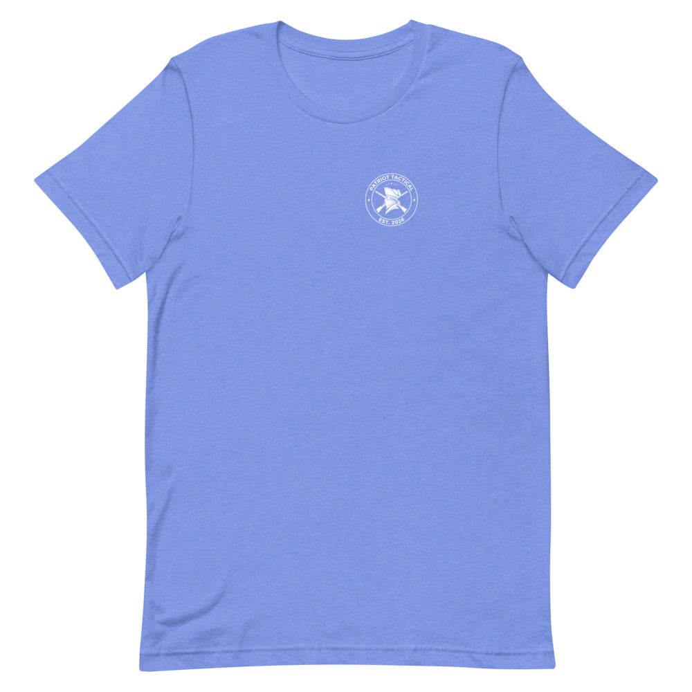 Grace Before Meals Tee t-shirt by Patriot Tactical, homestead American heritage design – back view