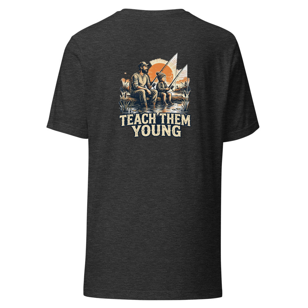 Raising Them Right Tee t-shirt by Patriot Tactical, homestead American heritage design – main image