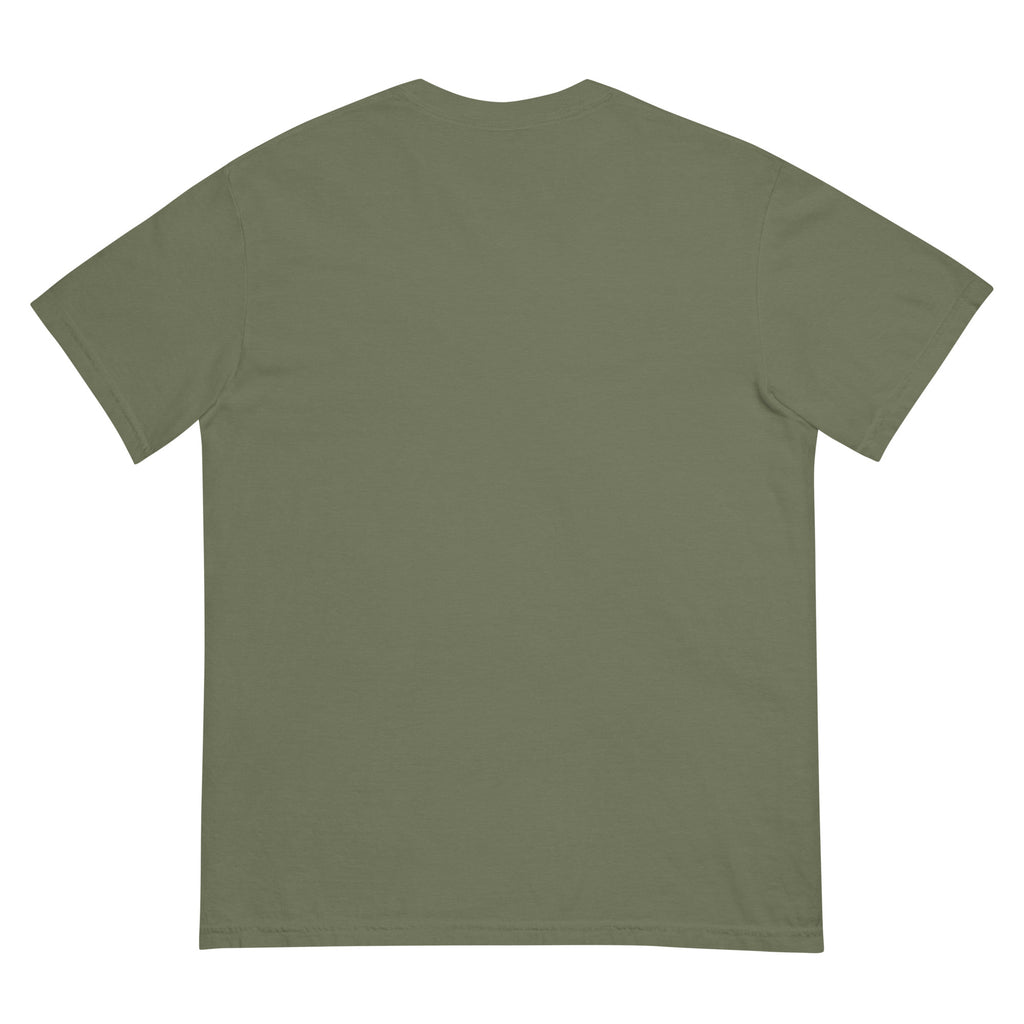 Keep the Name Clean Heritage Oak tee in Moss, plain back