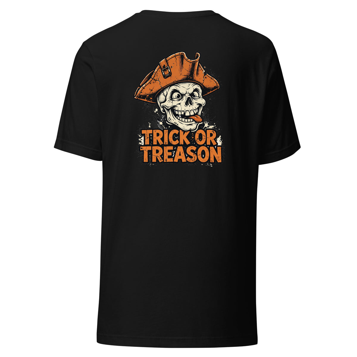 Trick or Treason Tee t-shirt by Patriot Tactical, homestead American heritage design – main image