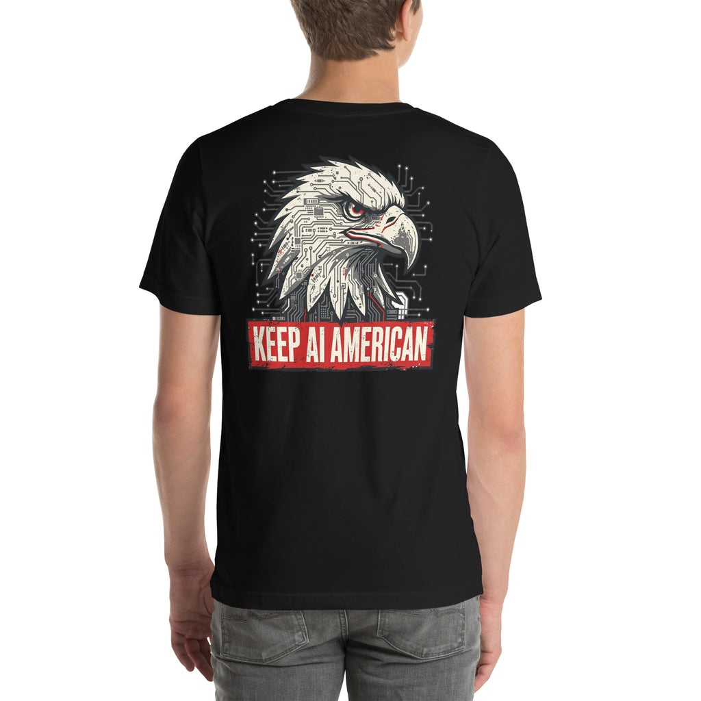 Keep AI American Tee t-shirt by Patriot Tactical, homestead American heritage design – main image