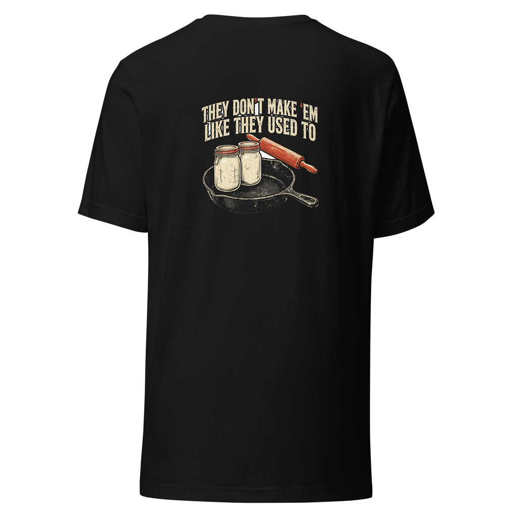 The Old Ways Tee t-shirt by Patriot Tactical, homestead American heritage design – product mockup