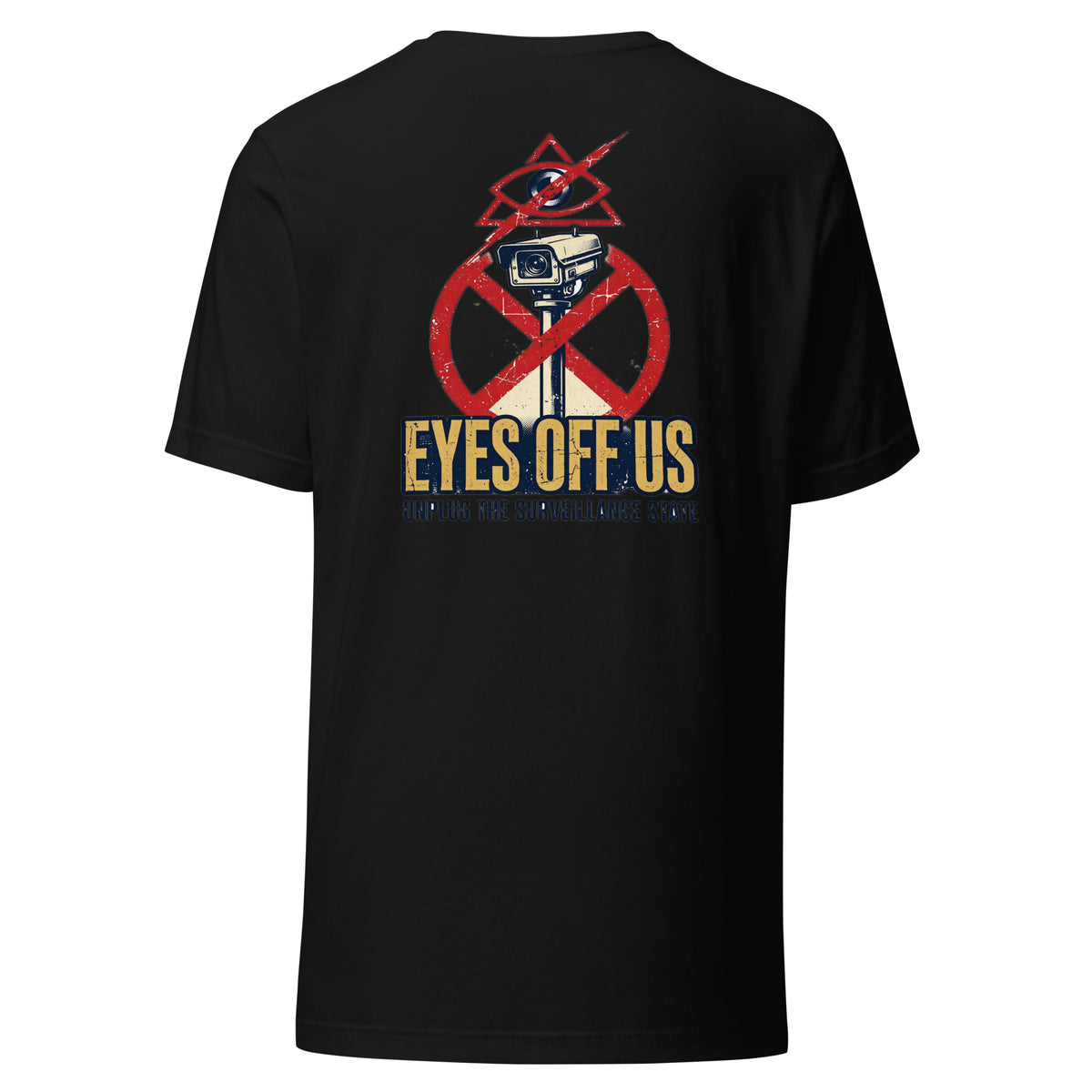 Eyes Off Us Tee t-shirt by Patriot Tactical, homestead American heritage design – main image