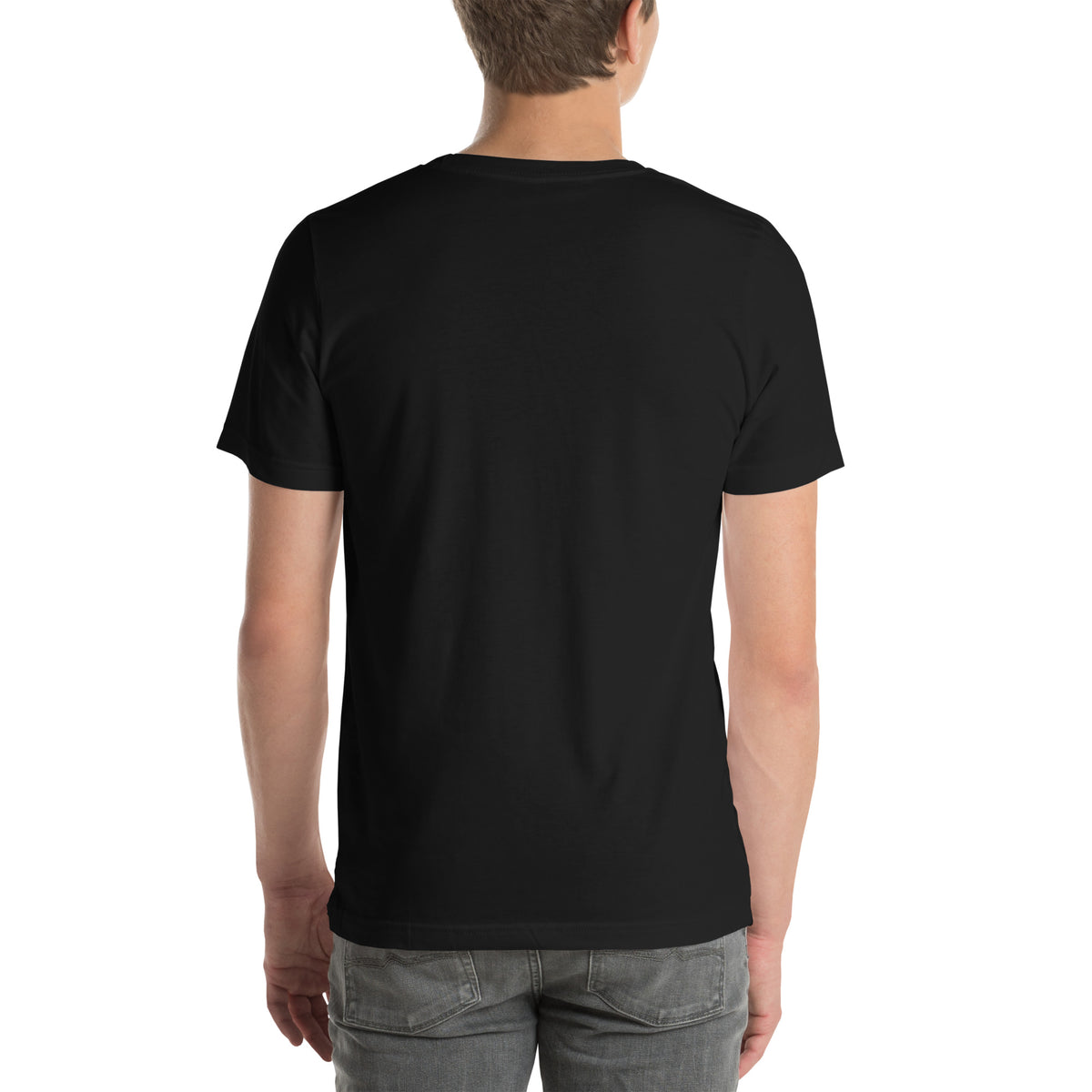 Tired > Dependent Workwear Tee in Black, back view