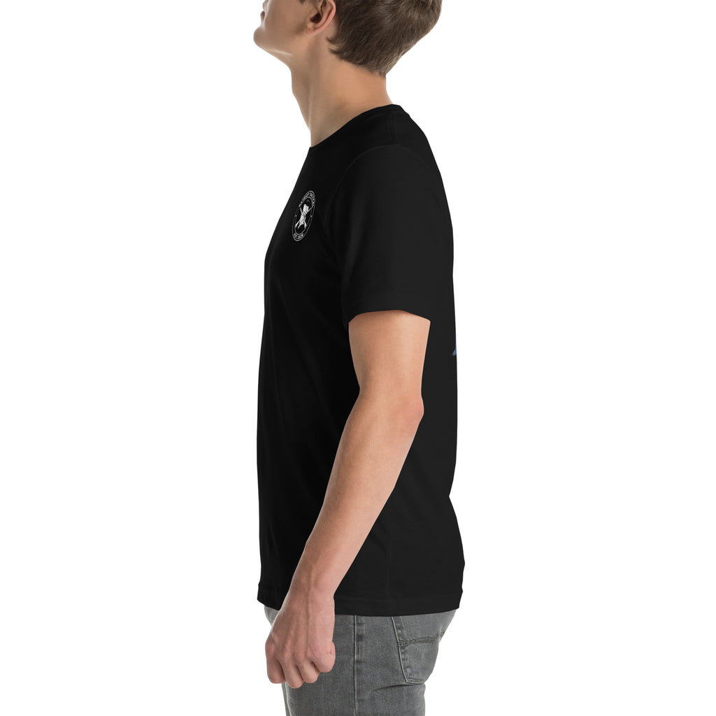 Teach Them to Fish Tee t-shirt by Patriot Tactical, homestead American heritage design – back view