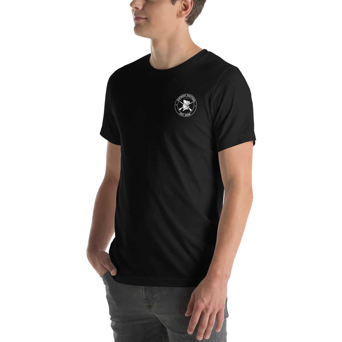Vote Or Lose It Tee t-shirt by Patriot Tactical, homestead American heritage design – product mockup 8