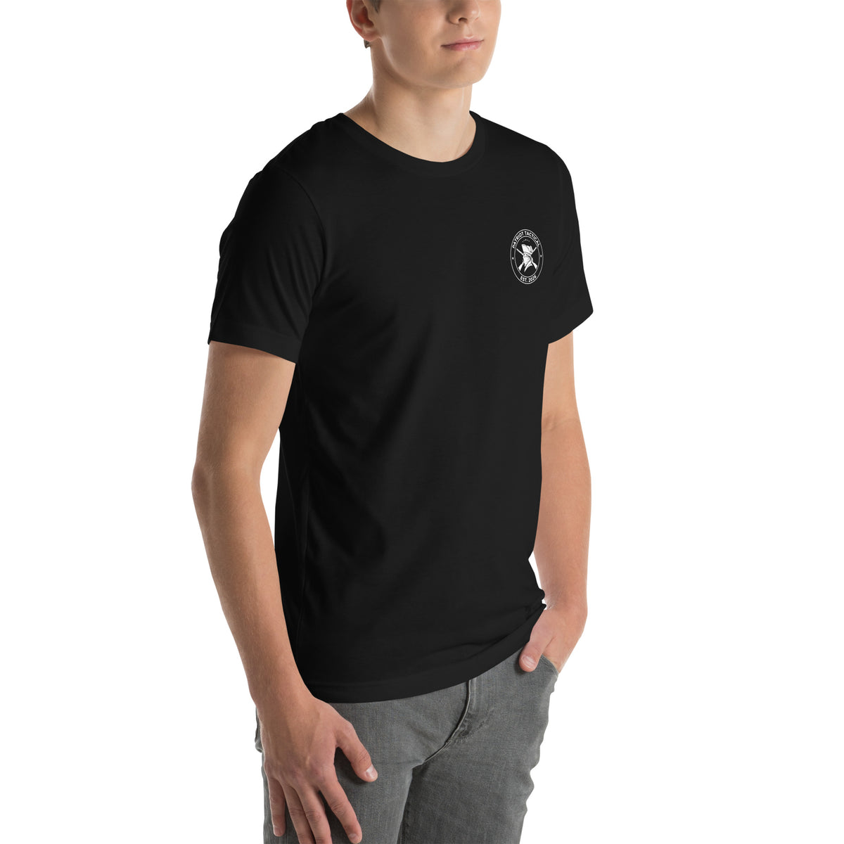 Haunted 1776 Tee t-shirt by Patriot Tactical, homestead American heritage design – alternate color 11