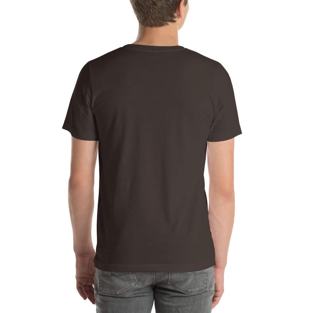 Tired > Dependent Workwear Tee in Brown, back view