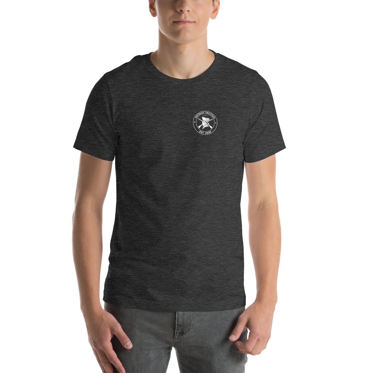 We Watch Back Tee t-shirt by Patriot Tactical, homestead American heritage design – alternate color 17