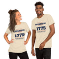 Coxsackie 1775 Tee in Heather Natural, front view