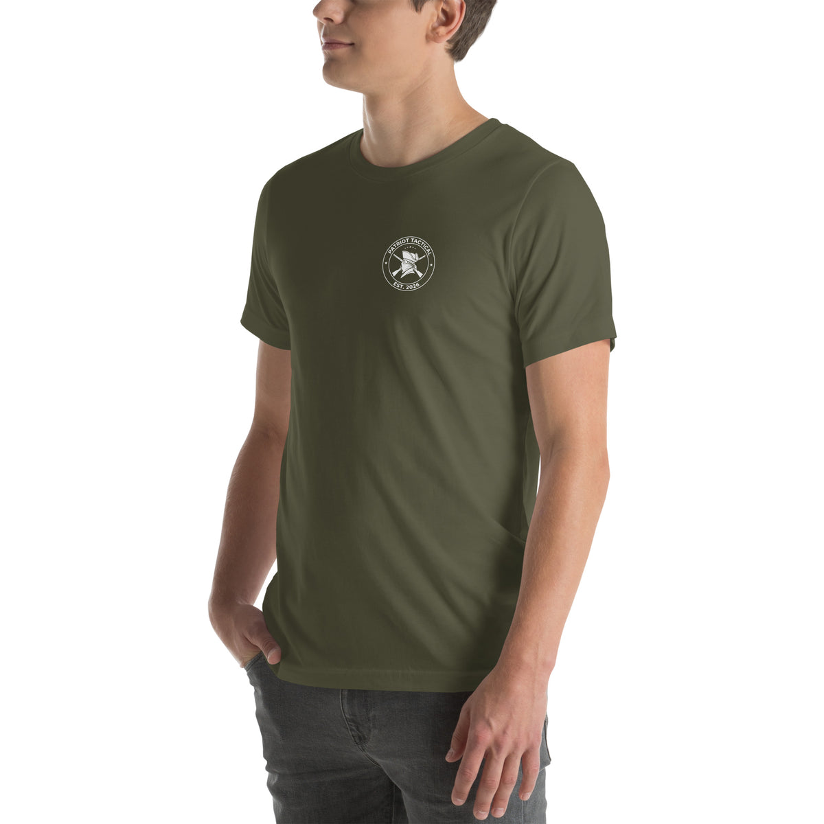 Thank A Veteran Tee t-shirt by Patriot Tactical, homestead American heritage design – alternate color