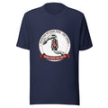 Hand Them the Truth Lantern Tee in Navy, front view