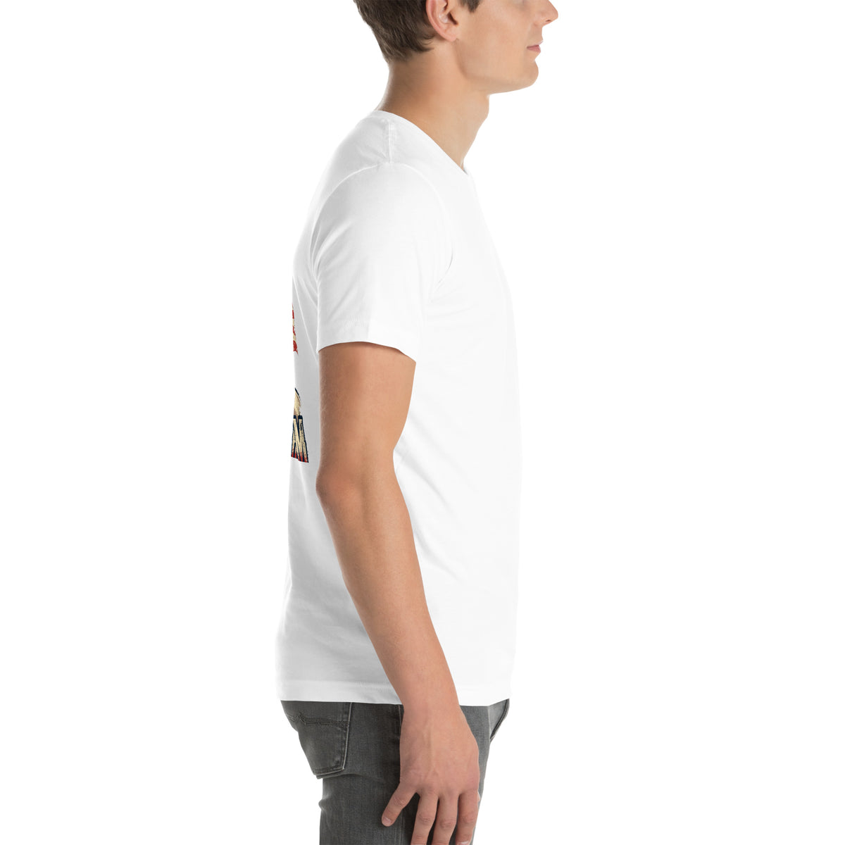 For Them Tee t-shirt by Patriot Tactical, homestead American heritage design – front view 13
