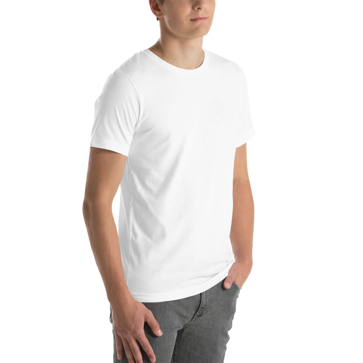 We Watch Back Tee t-shirt by Patriot Tactical, homestead American heritage design – product mockup 8