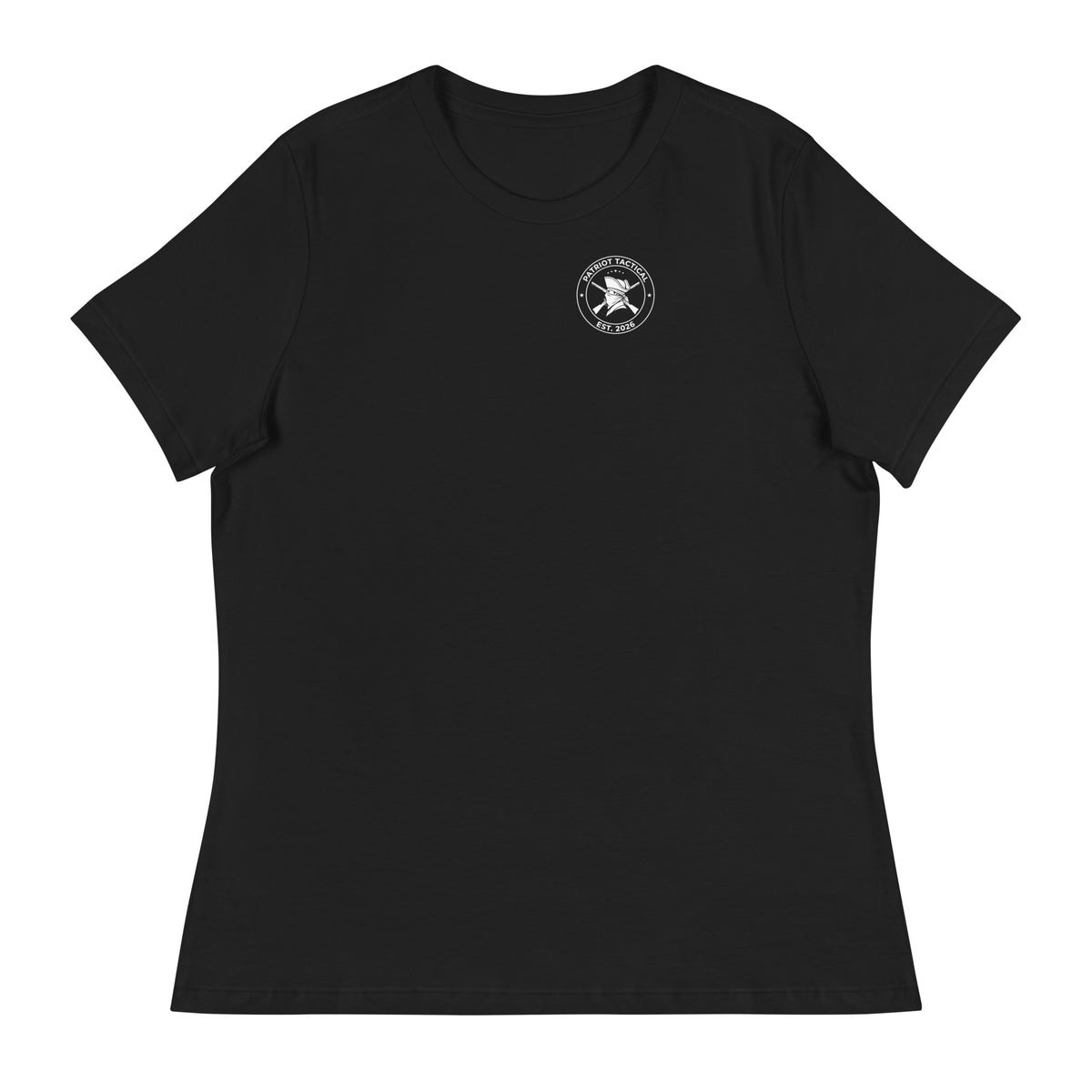 Beauty and Backbone Women's Tee t-shirt by Patriot Tactical, homestead American heritage design – alternate color