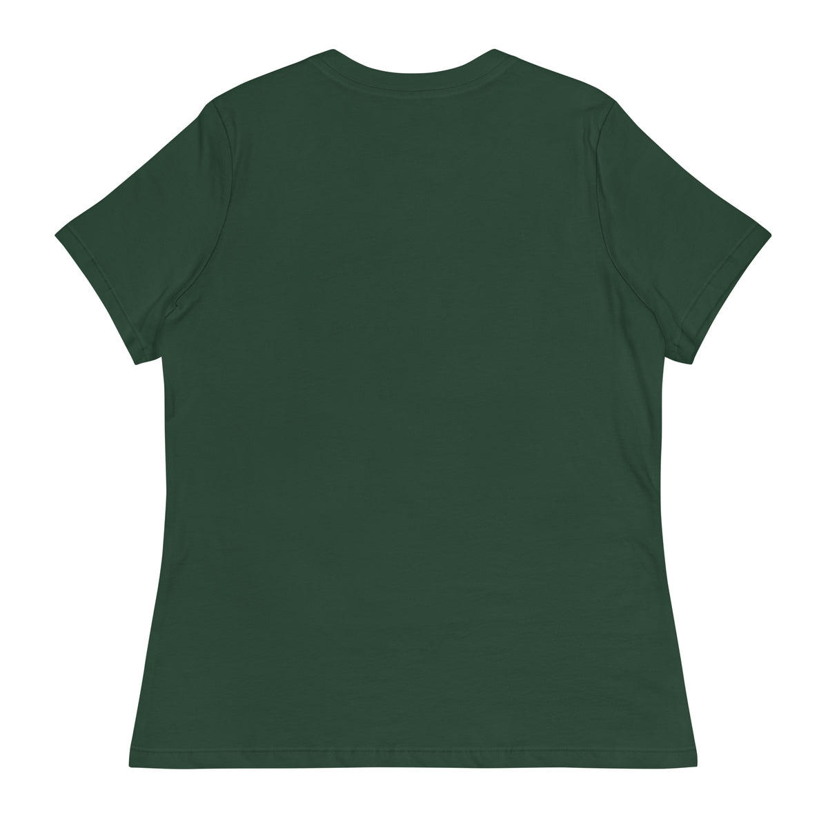 Picked By Hand Women's Premium Tee in Forest Green, back view