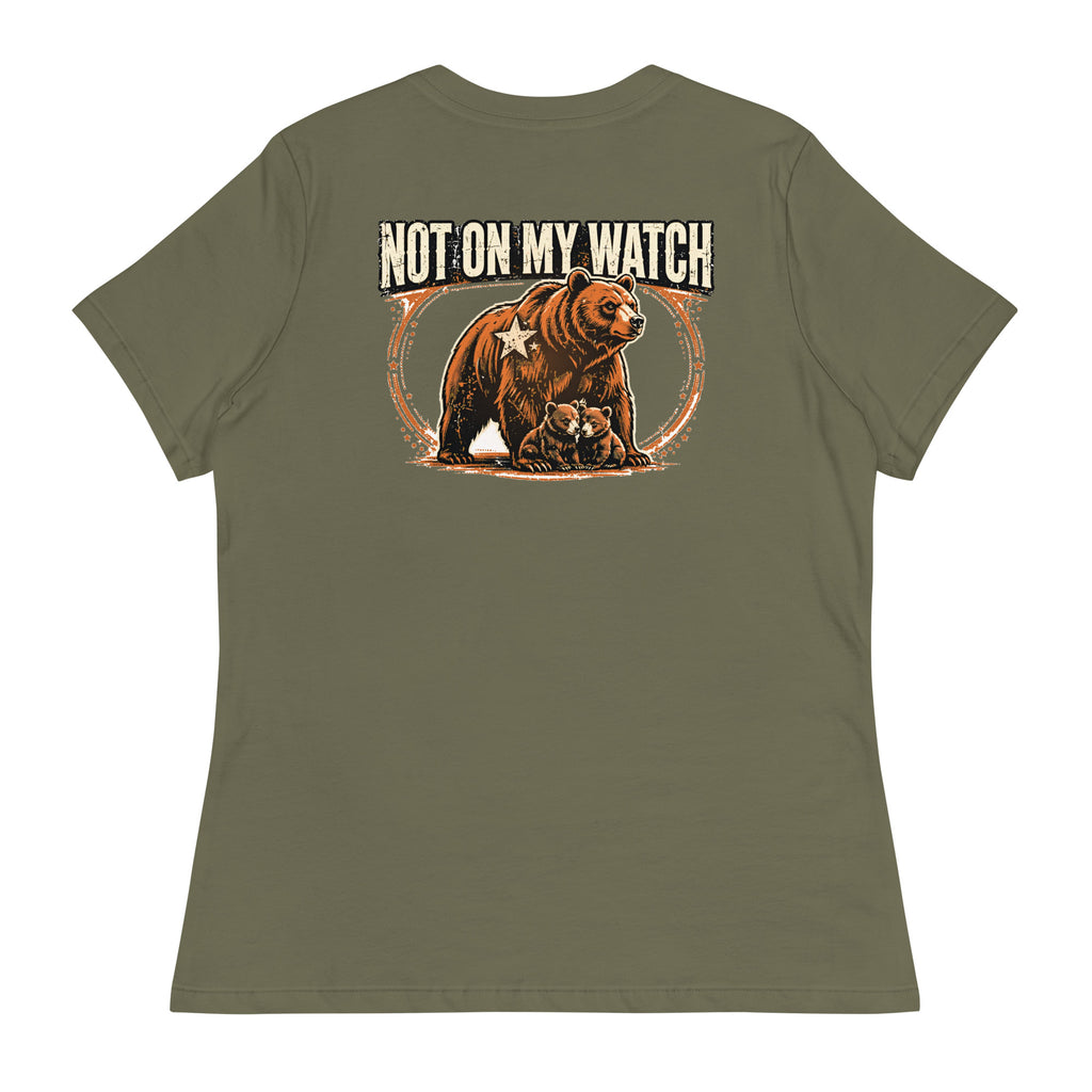Not On My Watch Tee t-shirt by Patriot Tactical, homestead American heritage design – lifestyle view 9