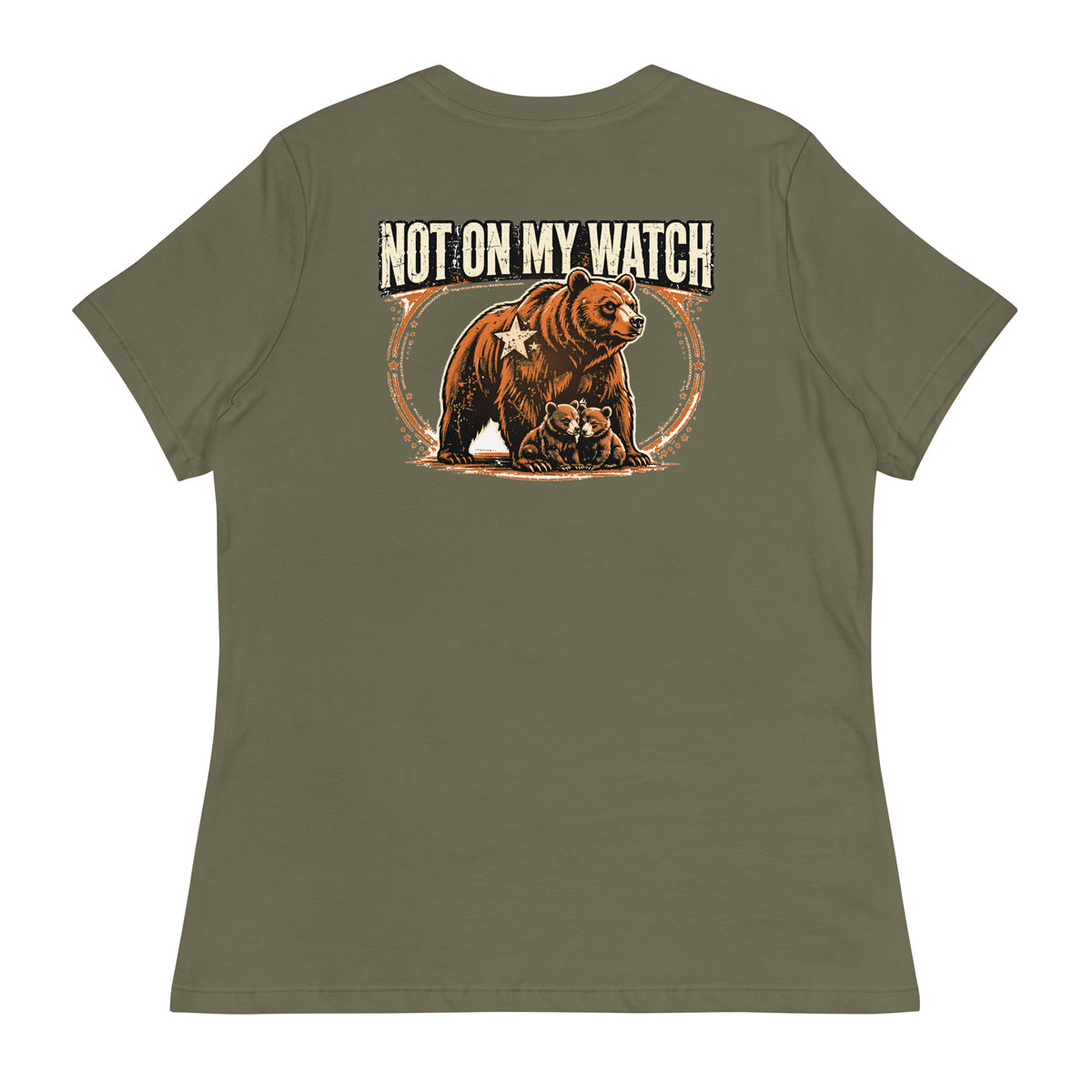 Not On My Watch Tee t-shirt by Patriot Tactical, homestead American heritage design – lifestyle view 9