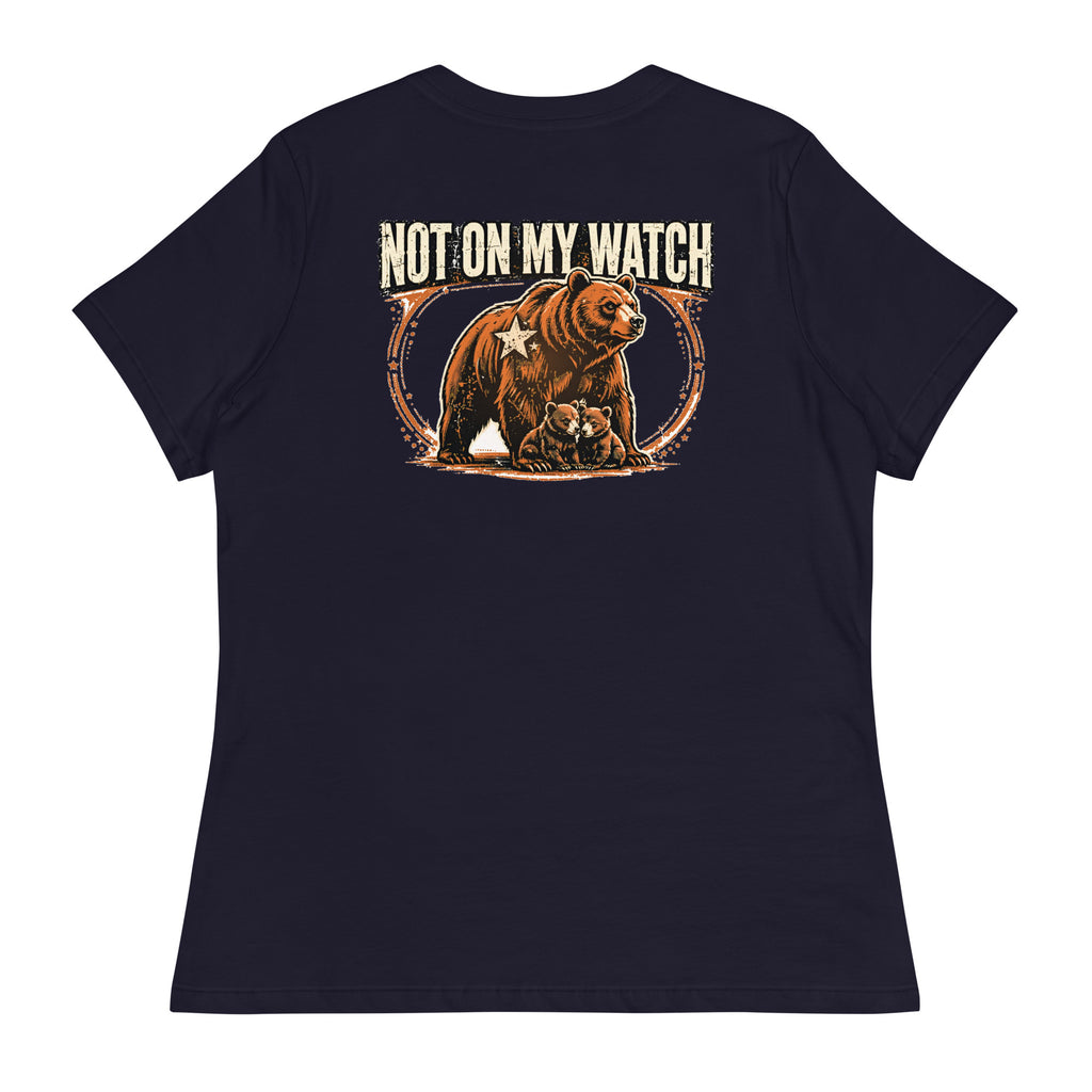Not On My Watch Tee t-shirt by Patriot Tactical, homestead American heritage design – product mockup 8