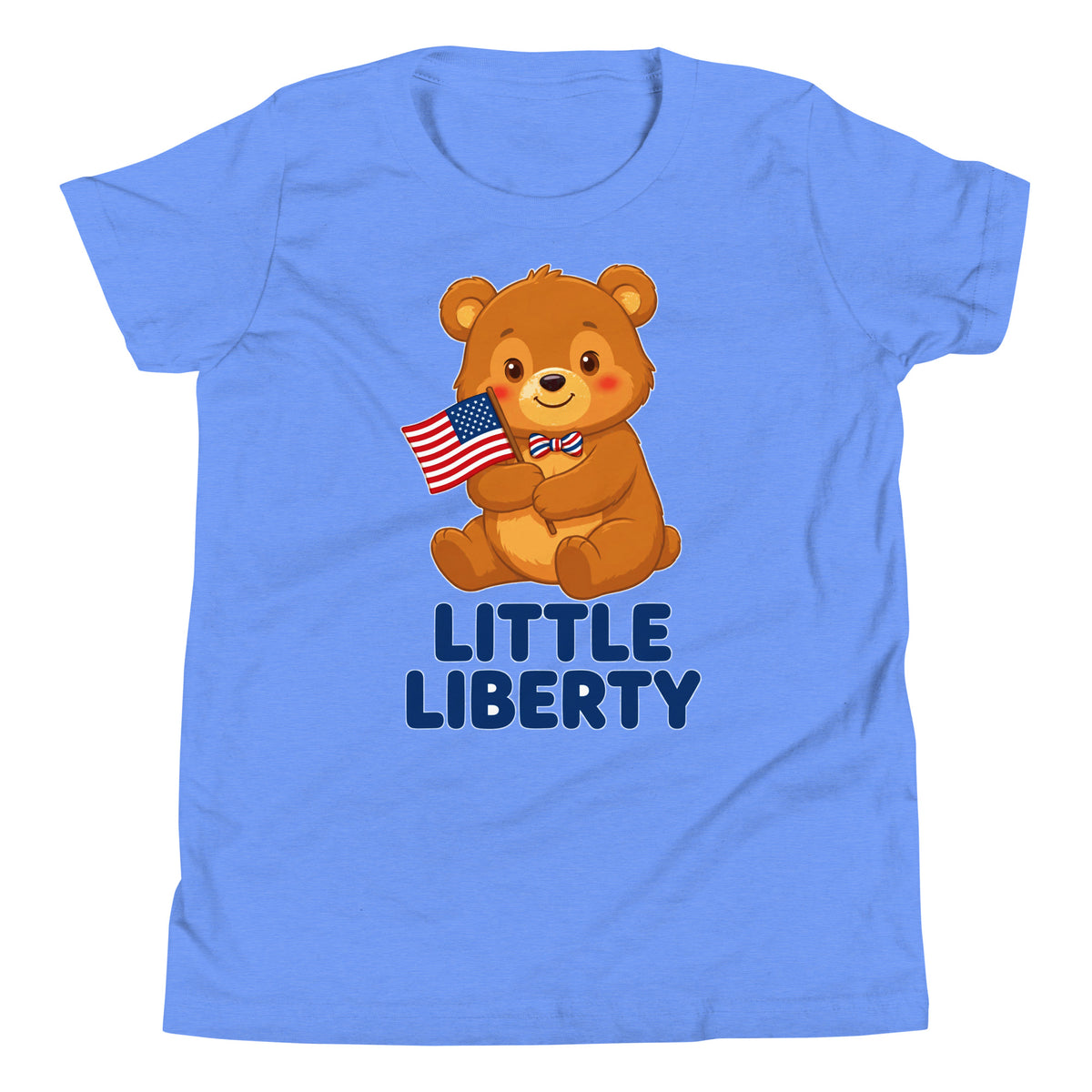 Little Liberty Kids Tee kids apparel by Patriot Tactical, homestead American heritage design – product mockup