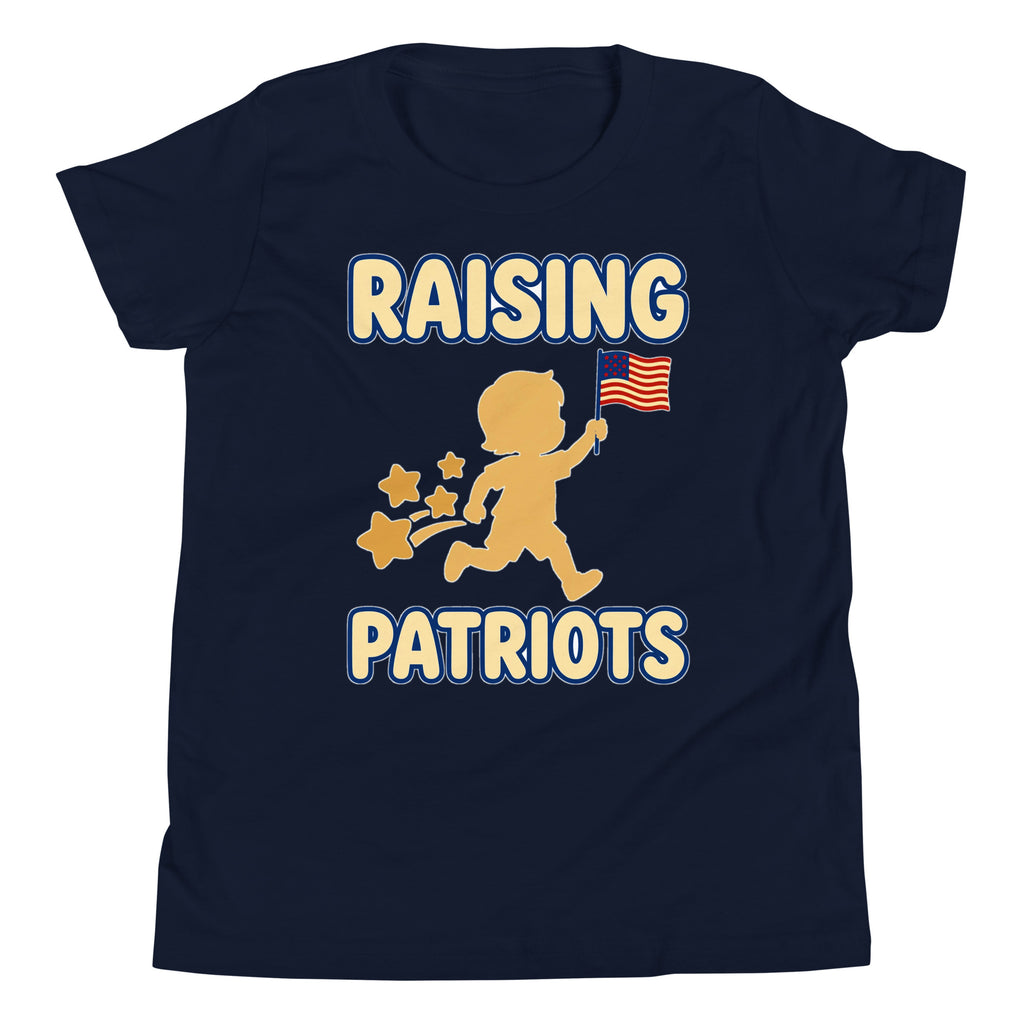 Raising Patriots Kids Tee kids apparel by Patriot Tactical, homestead American heritage design – main image
